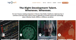 Desktop Screenshot of loginsoftconsulting.com