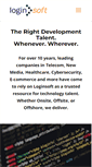 Mobile Screenshot of loginsoftconsulting.com